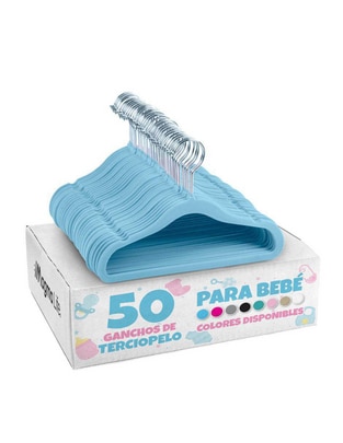 Set gancho infantil de terciopelo 50 piezas Set gancho infantil de terciopelo 50 piezas