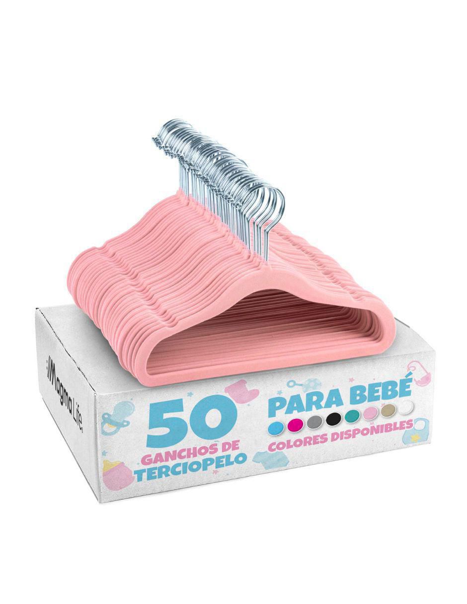Set gancho infantil de terciopelo 50 piezas Set gancho infantil de terciopelo 50 piezas