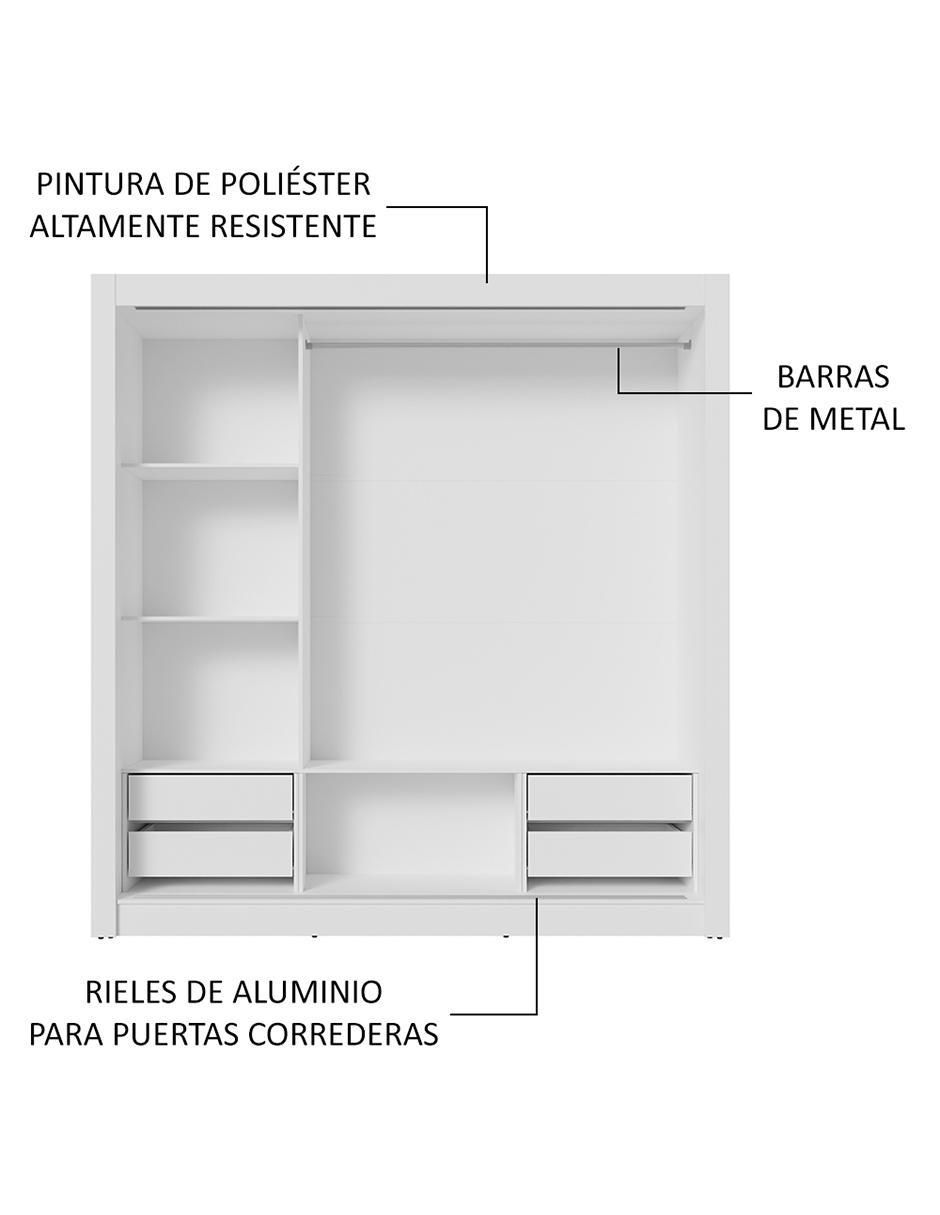 Armario armable Sublime Plus XA1193094G de MDF 4
