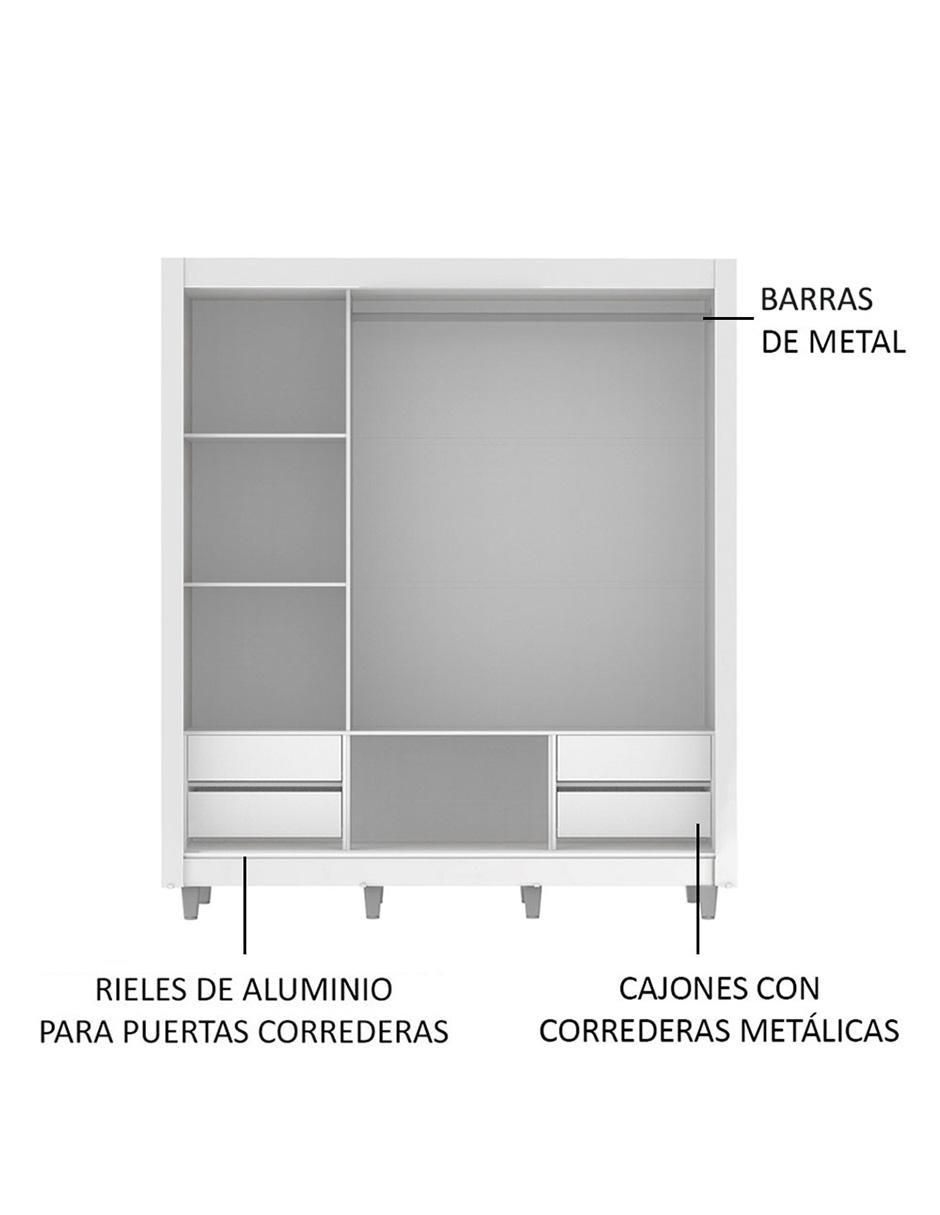 Armario armable XA10939B2E4GCP de MDP Armario armable XA10939B2E4GCP de MDP
