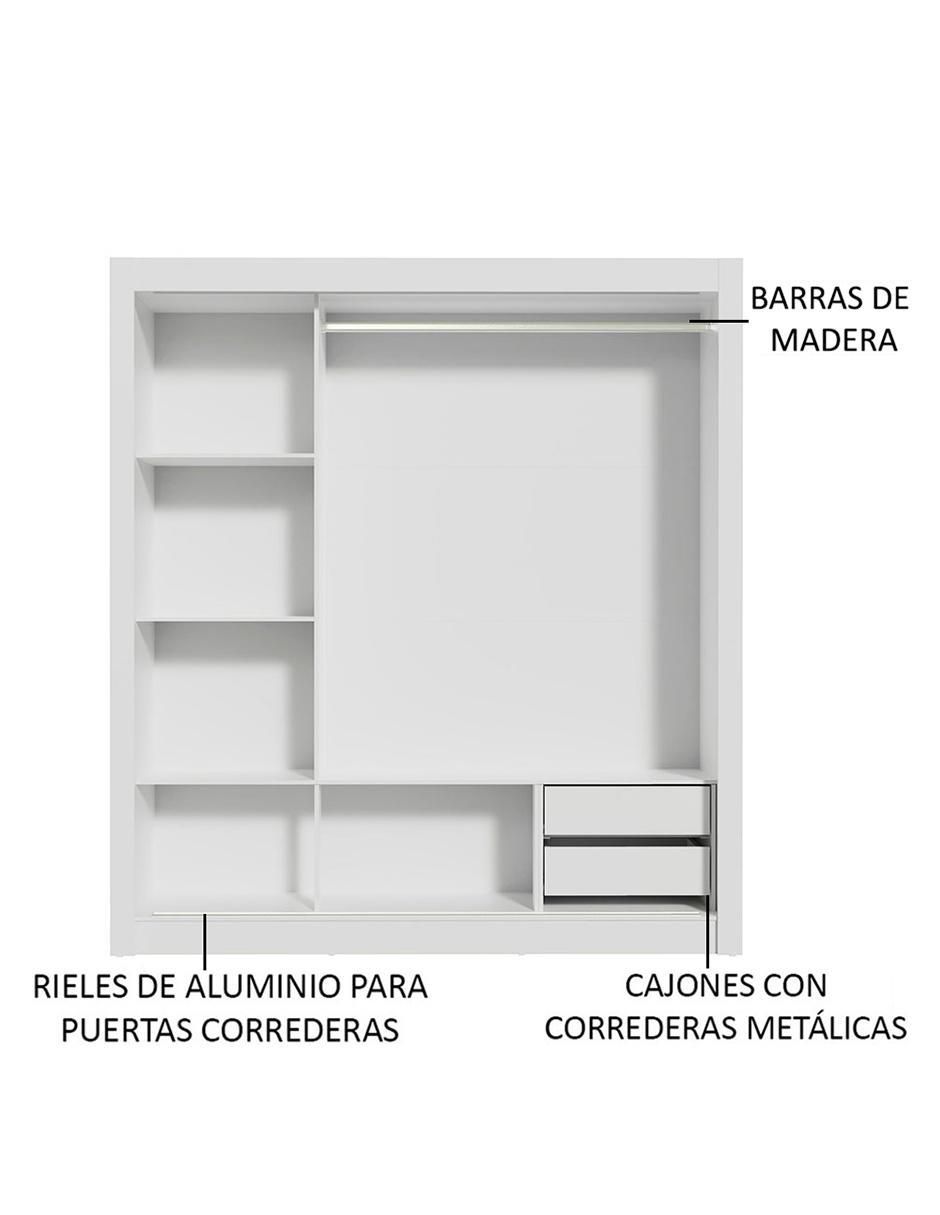 Armario armable 10939B1E2G de MDP Armario armable 10939B1E2G de MDP