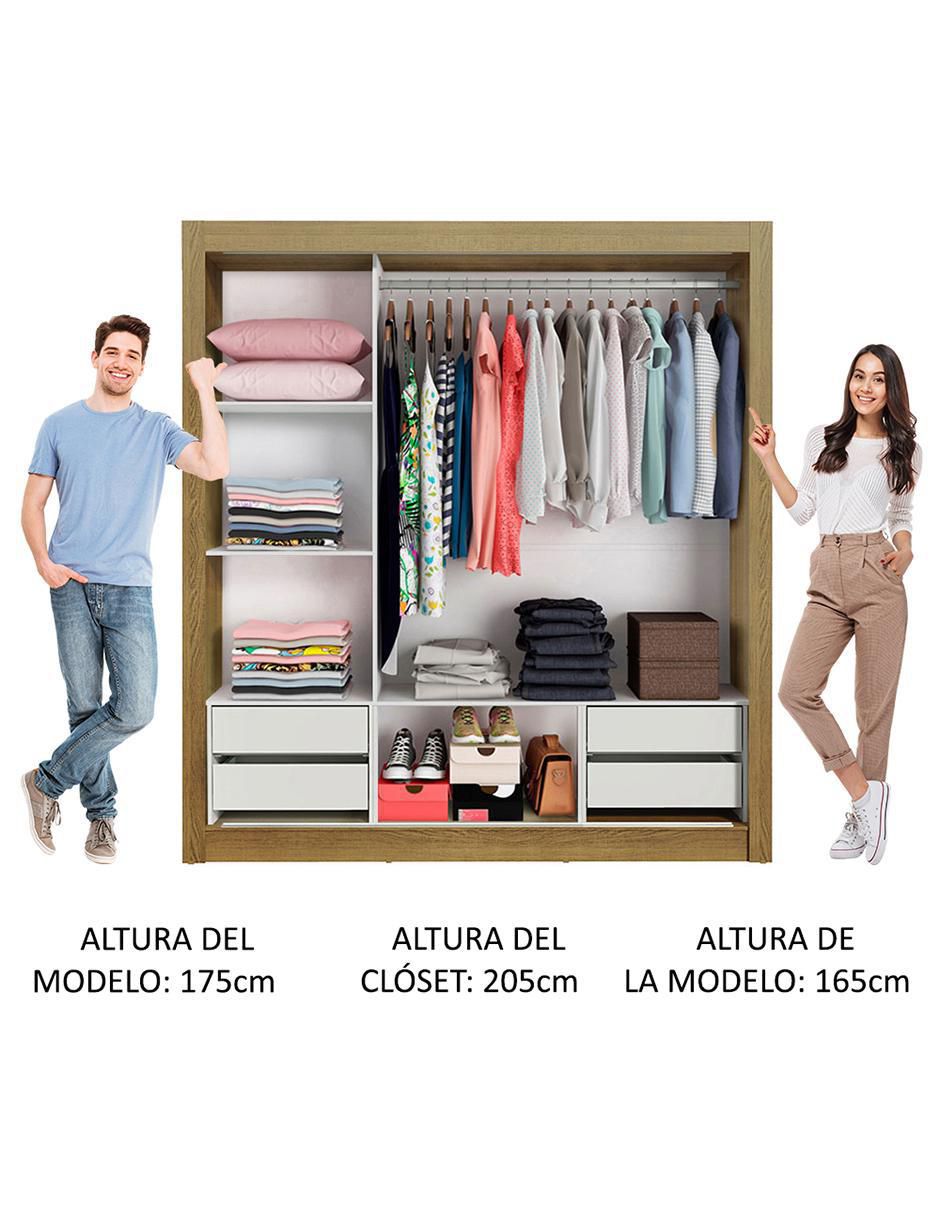 Ropero armable Lyon Plus de MDP 3
