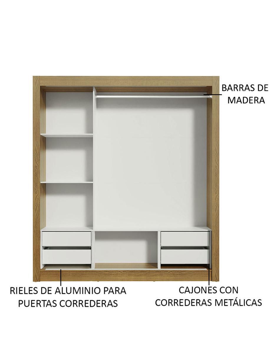 Ropero armable Lyon Plus de MDP 4