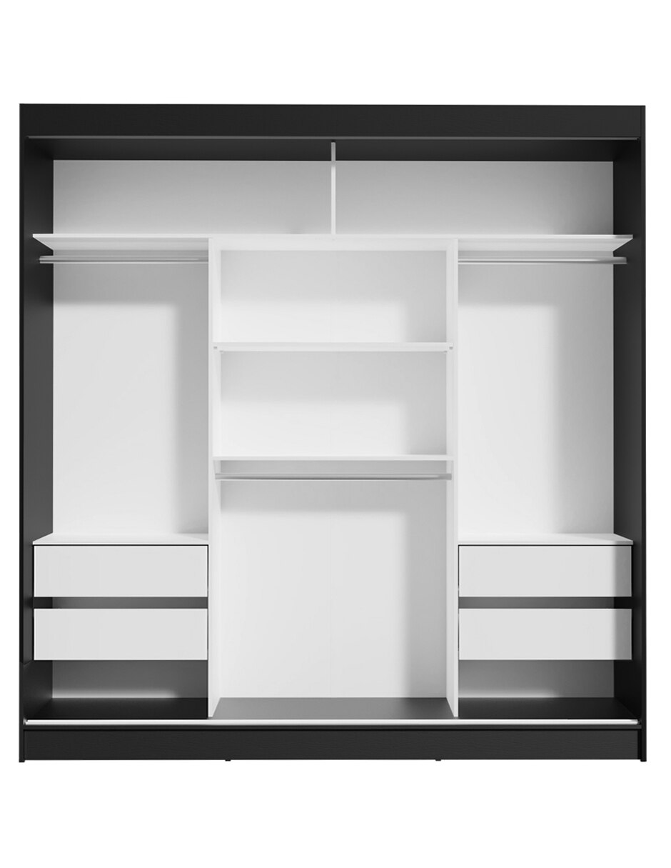Ropero armable Madesa Reno 10958N