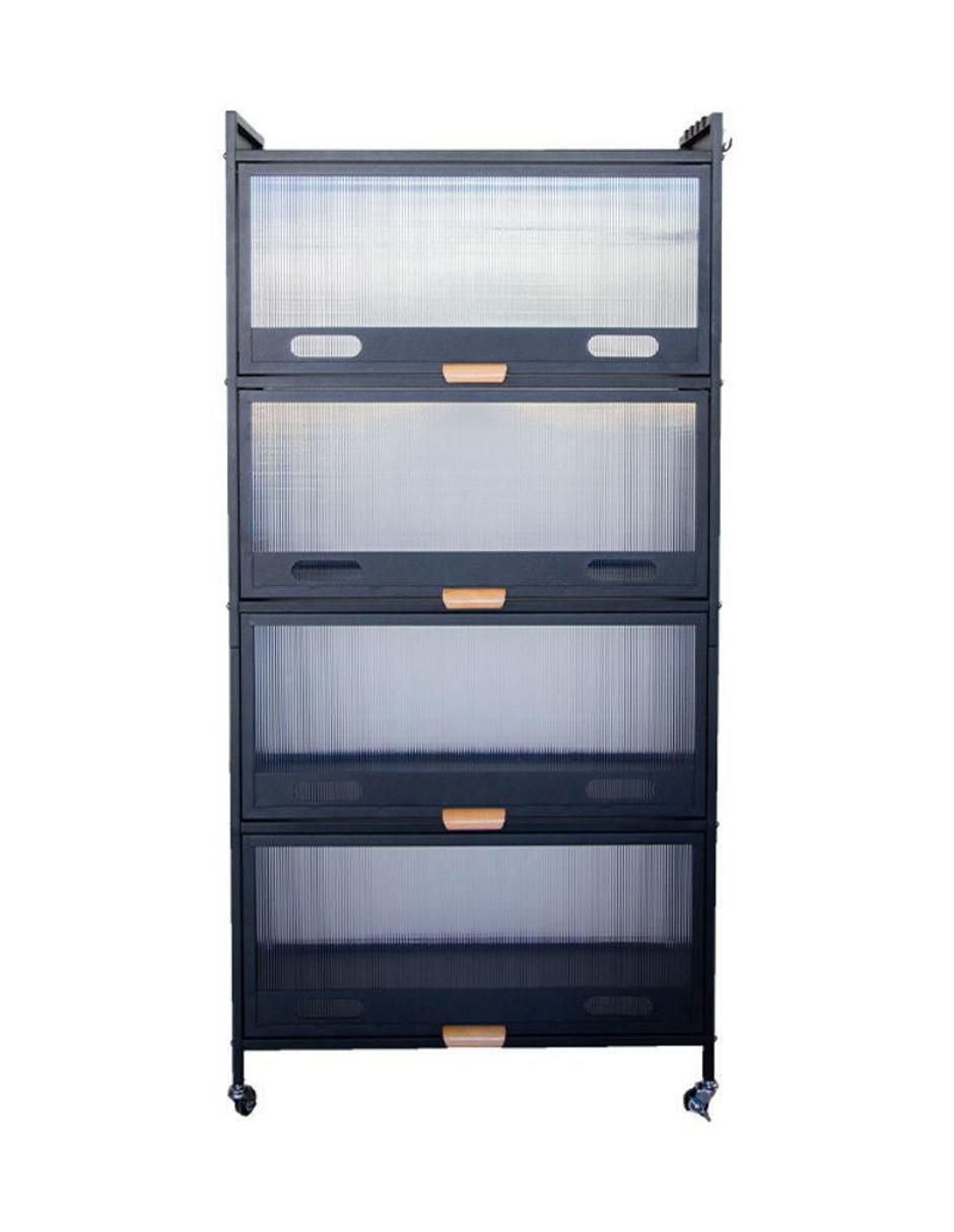 Gabinete armable de cocina de aluminio Gabinete armable de cocina de aluminio