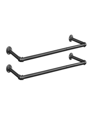 Perchero de pared Dalson de acero 2 ganchos 1