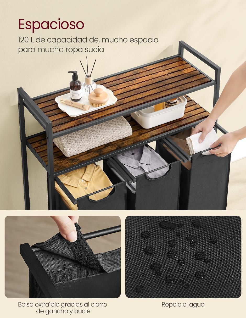 Cesto para ropa Songmics Home Brenta