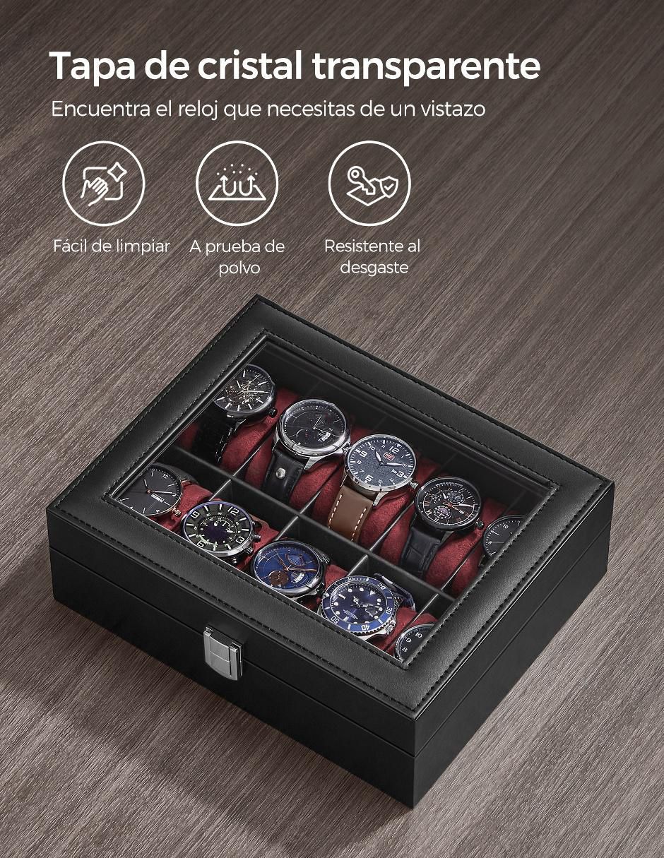 Caja reloj Bridie rectangular 2