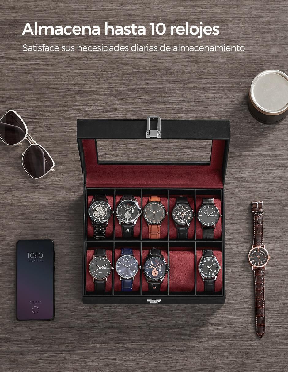 Caja reloj Bridie rectangular Caja reloj Bridie rectangular