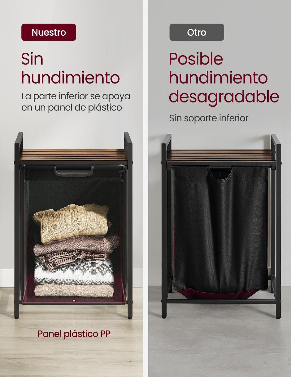 Cesto multiusos Songmics Home Brenta de acero