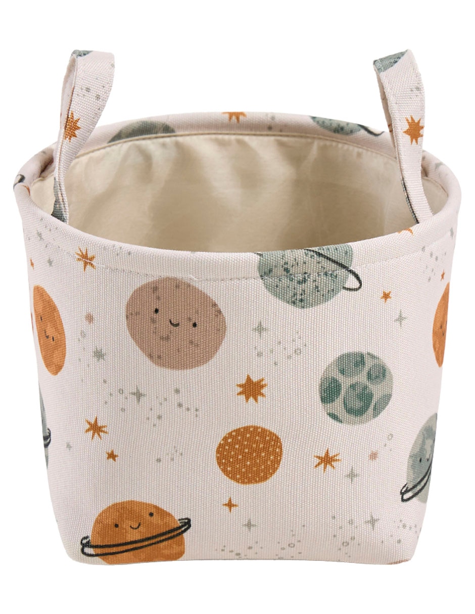 Set cesto multiusos Galaxy de tela 4