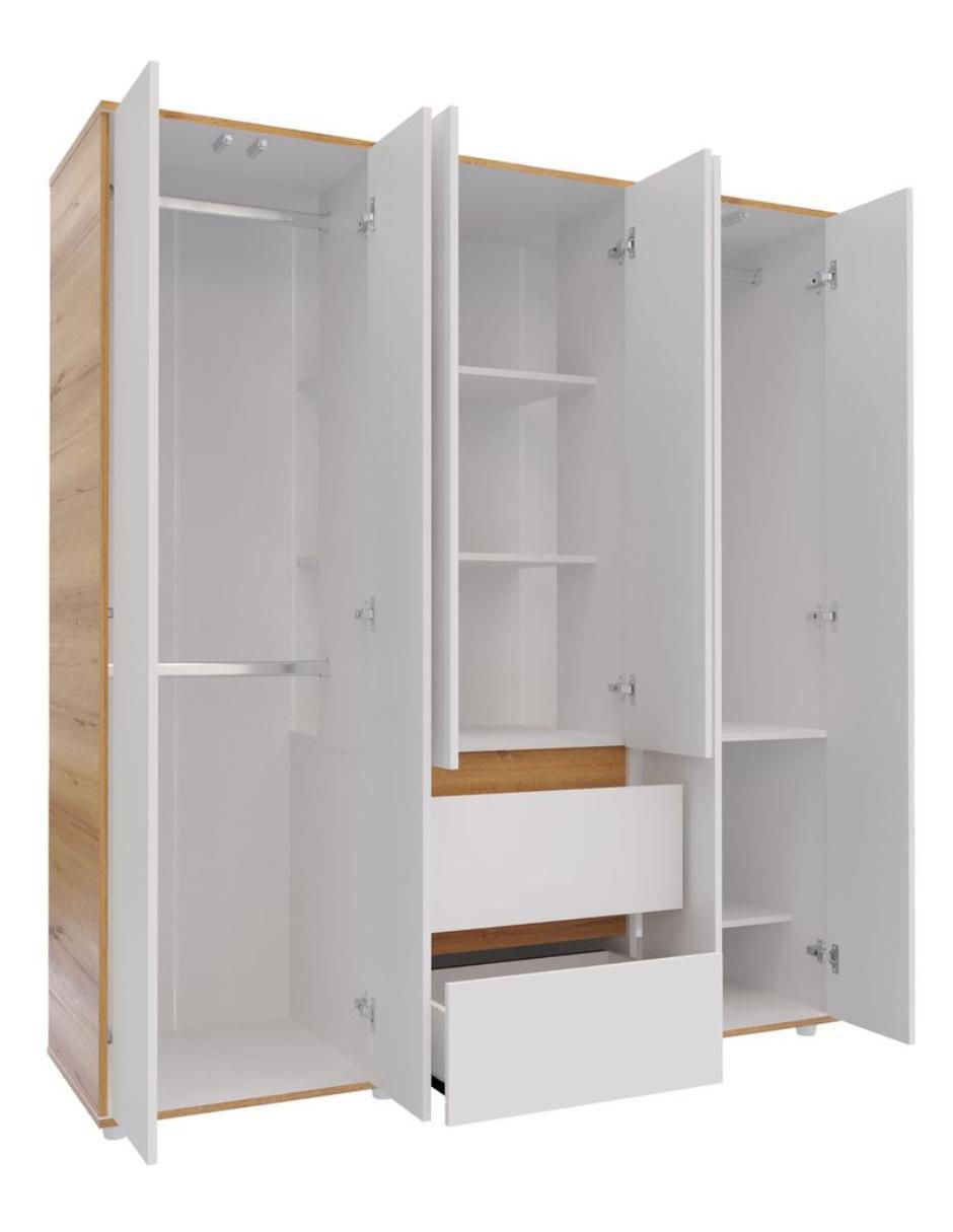 Ropero armable P00947CL-BLDU de aglomerado 5