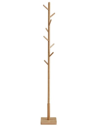 Perchero de piso Songmics Home Andi de madera 8 ganchos