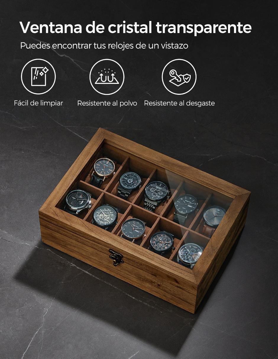 Caja reloj Songmics Home Anicia