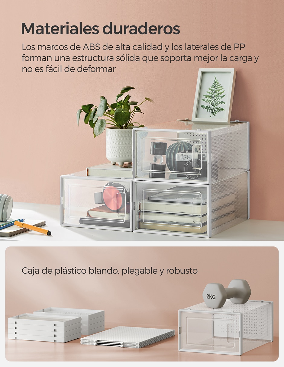 Zapatera armable dennys para 12 pares de zapatos adulto