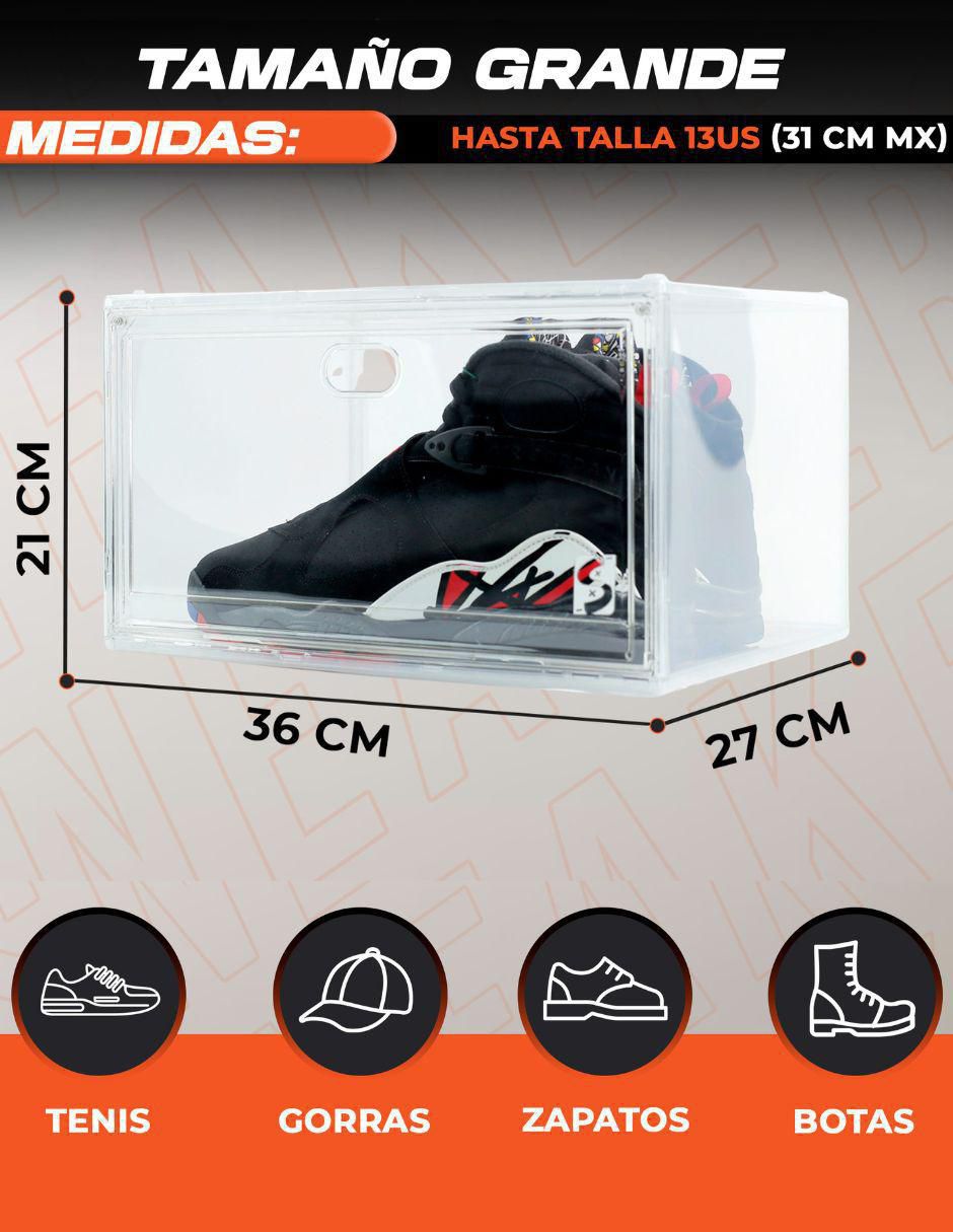 Zapatera armable caja almacenadora Shooter Box para 10 pares de zapatos