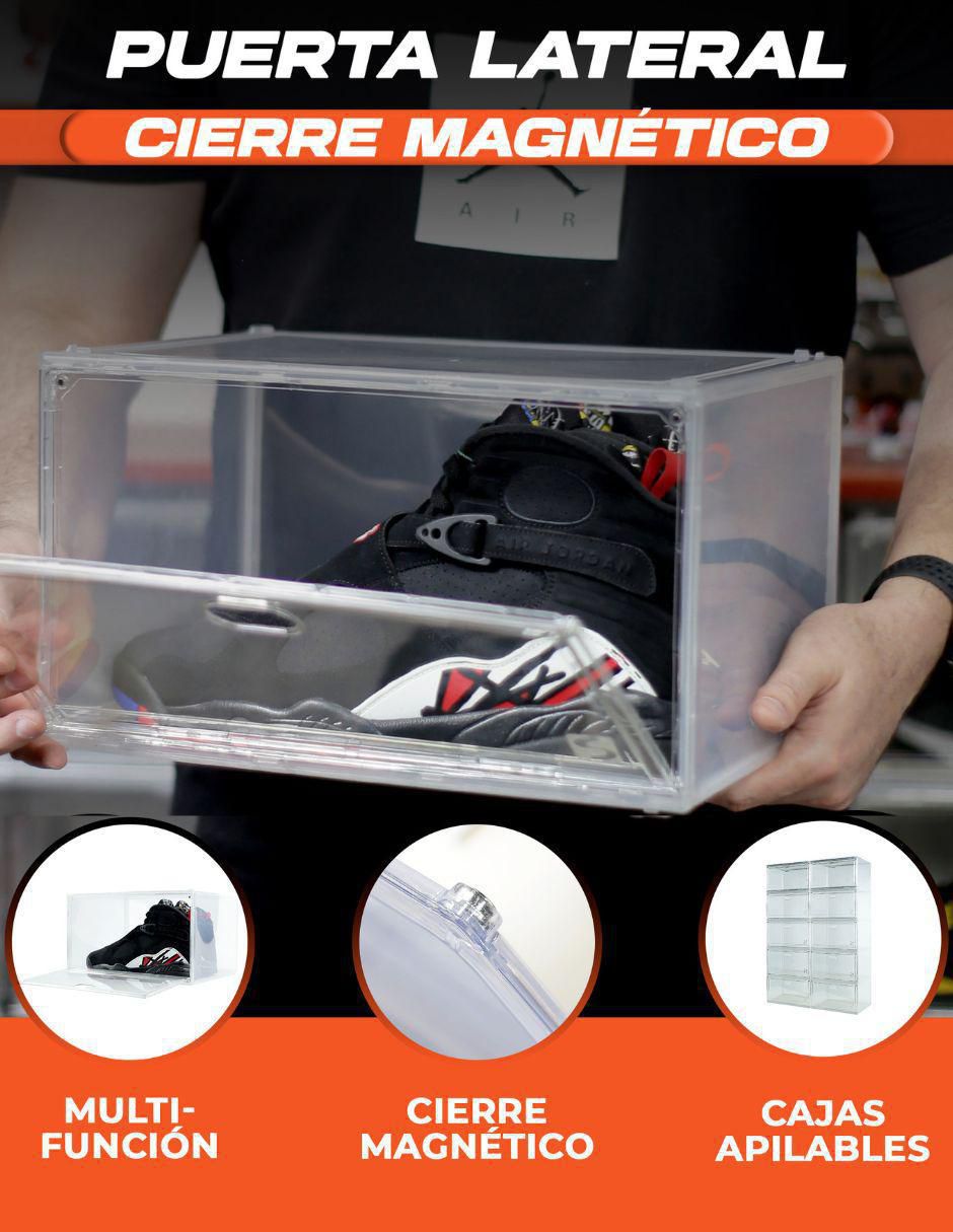 Zapatera armable caja almacenadora Shooter Box para 10 pares de zapatos