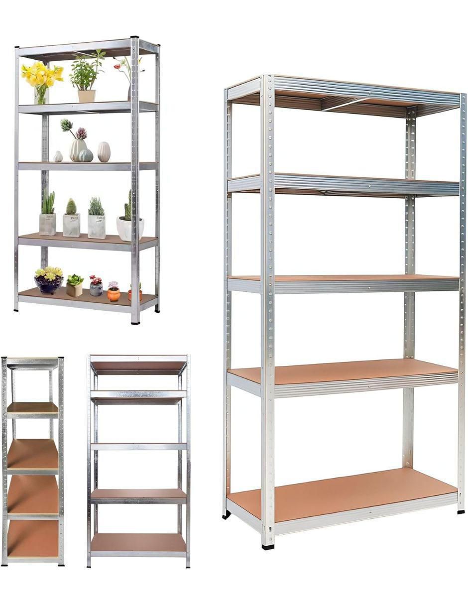 Rack de 5 compartimentos y 5 estantes 2