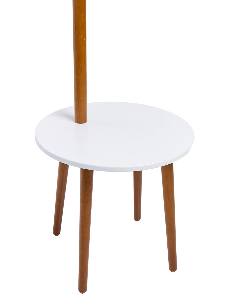 Perchero de piso Genova de madera 6 ganchos