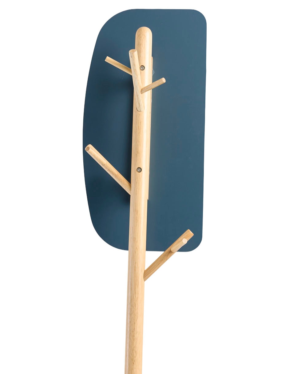 Perchero de piso Haus Bari de madera 6 ganchos
