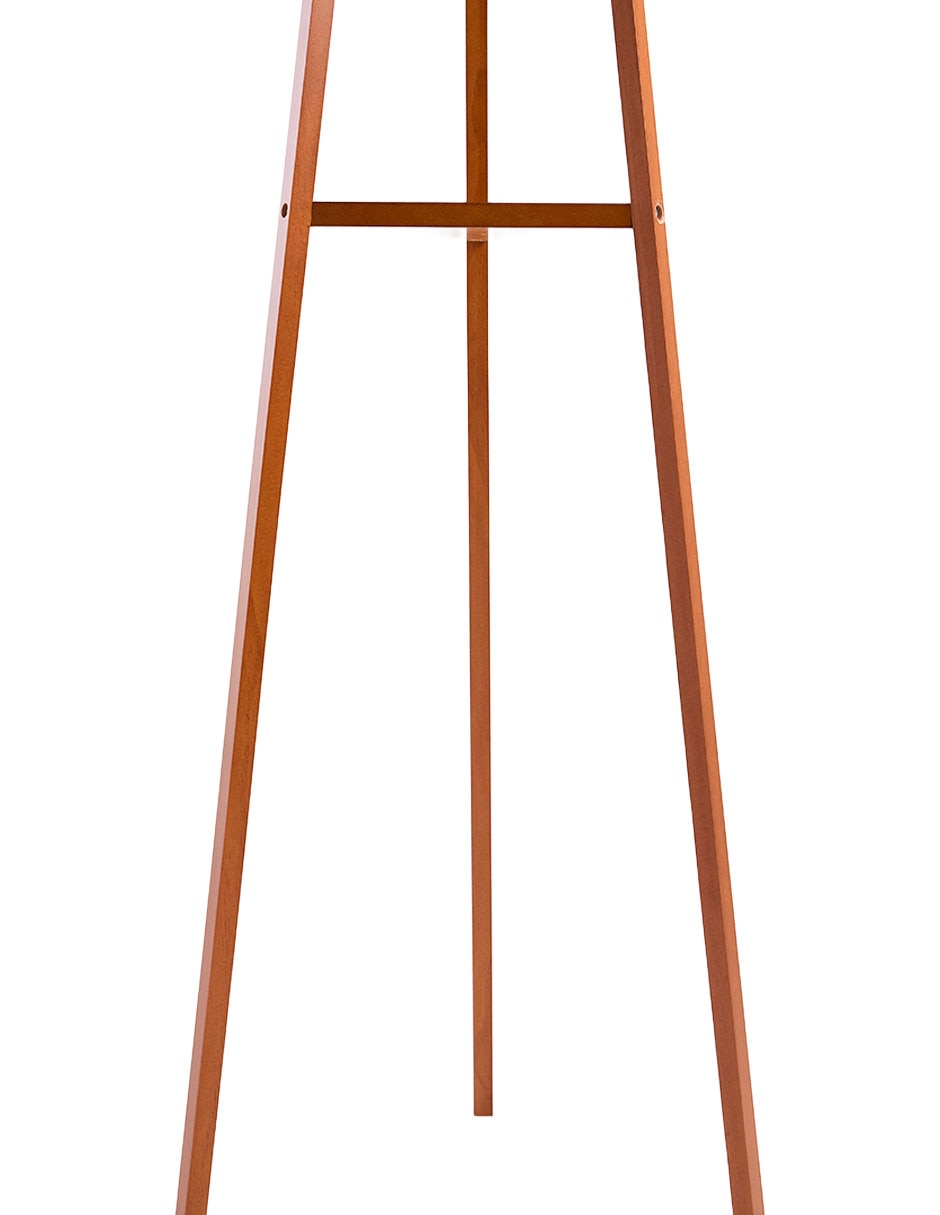Perchero de piso de madera 6 ganchos 4