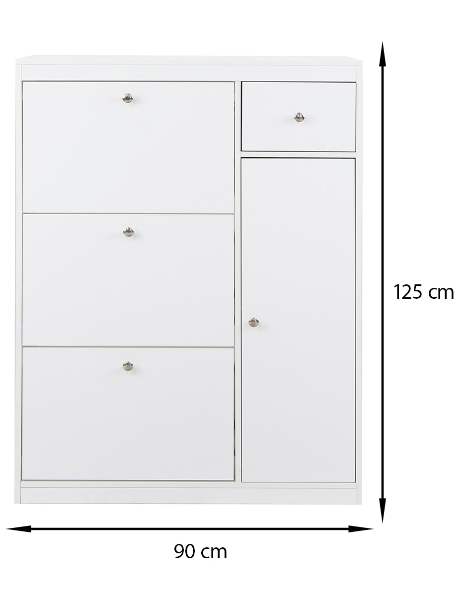 Zapatera mueble para 16 pares de zapatos 7