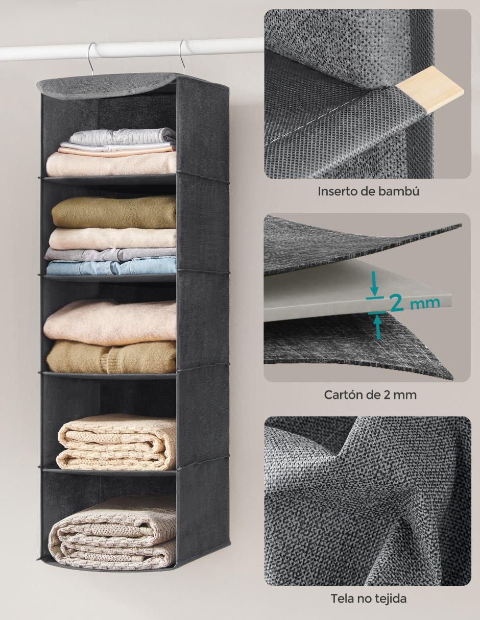 Organizador colgante armable Trent 3