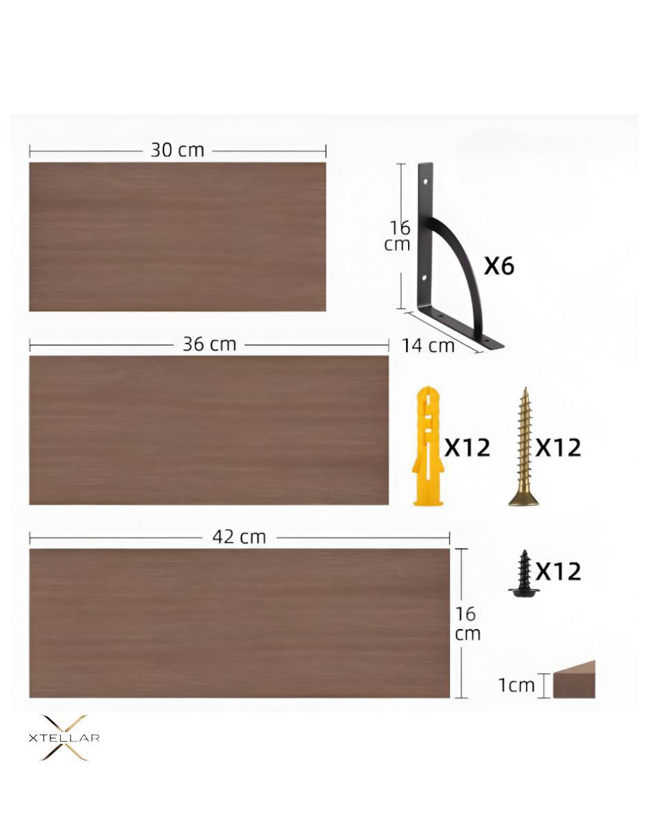 Estante de madera Xtllar7 5