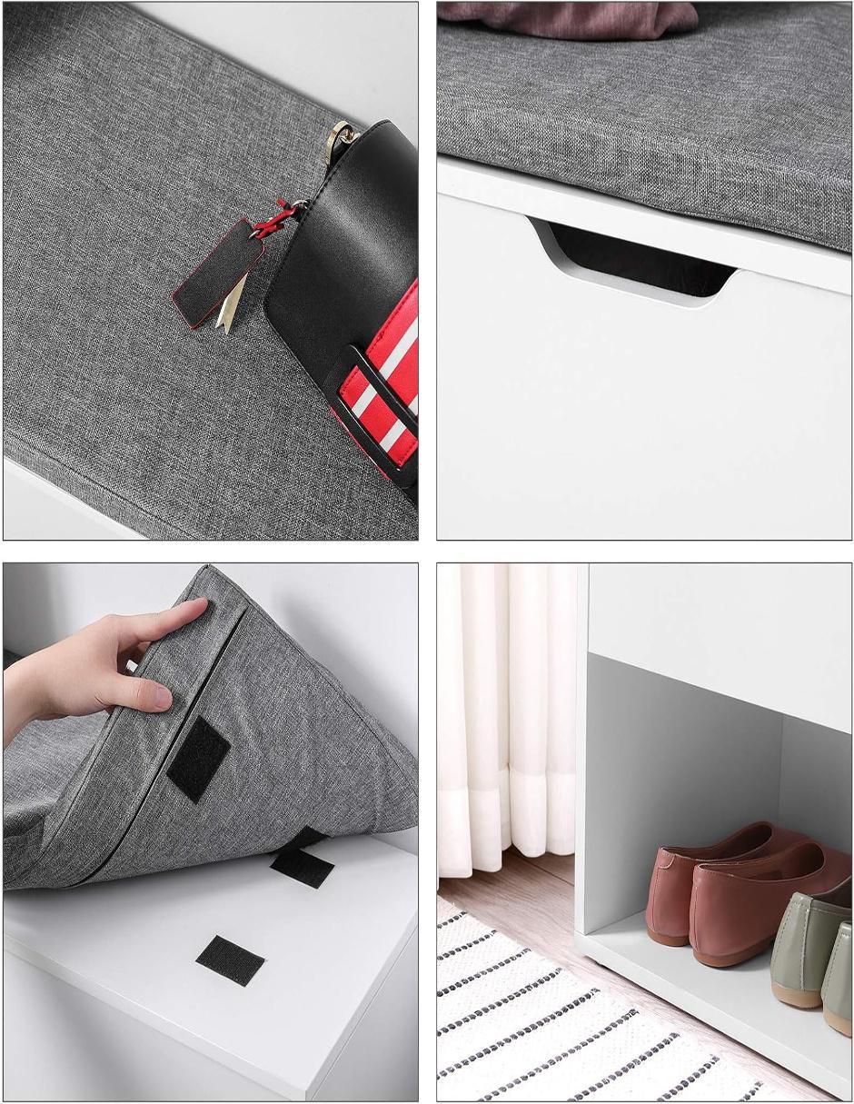 Zapatera armable Mueble Custos para 4 pares de zapatos adulto 4