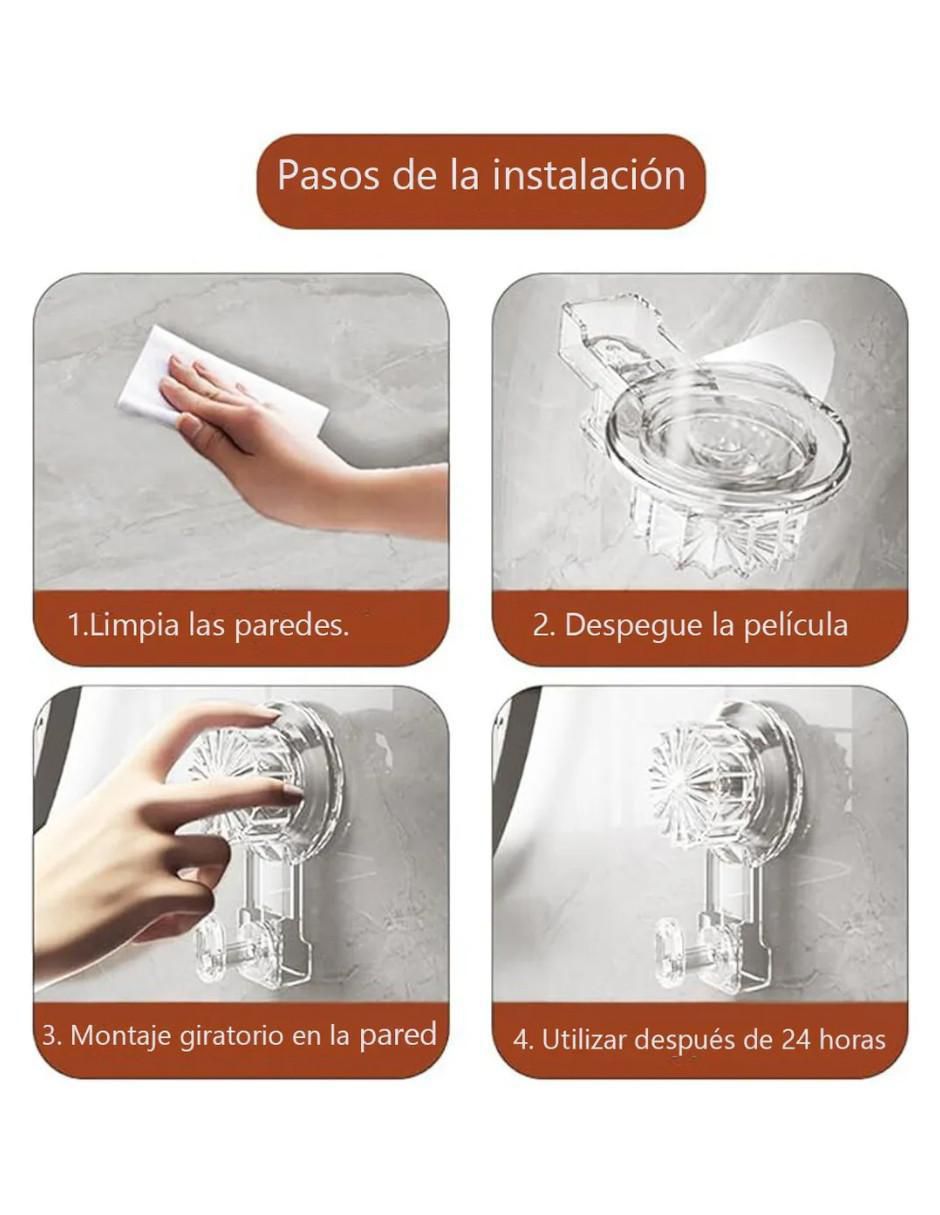Perchero de pared Lab.G de ABS 5 ganchos
