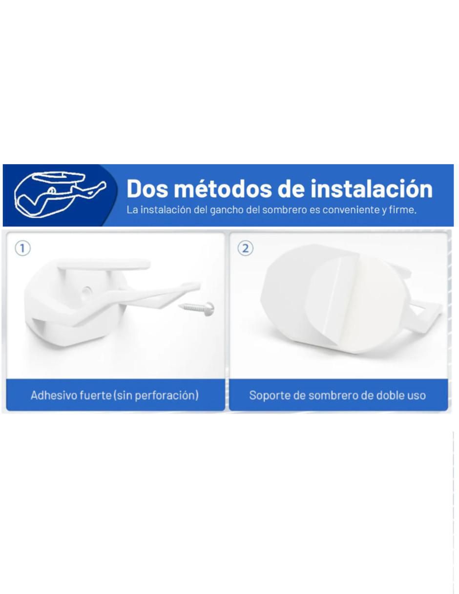 Perchero de pared Lab.G de plástico 24 ganchos