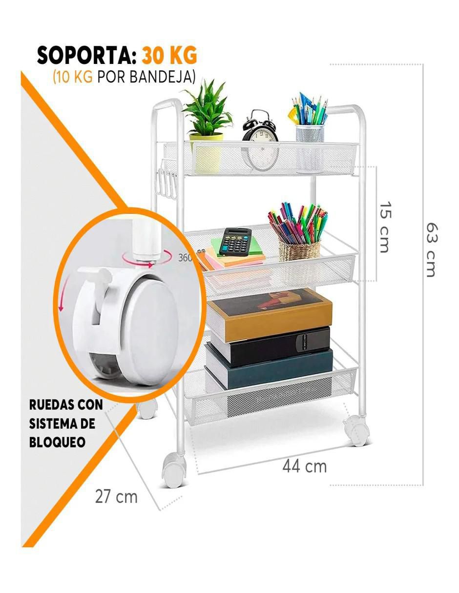 Carrito organizador Belug