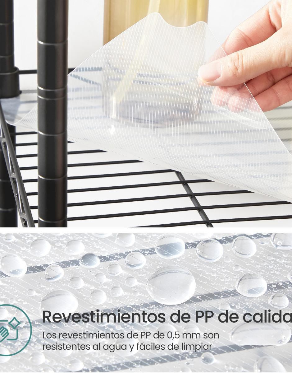 Estante de acero Dalten MLGR065B01