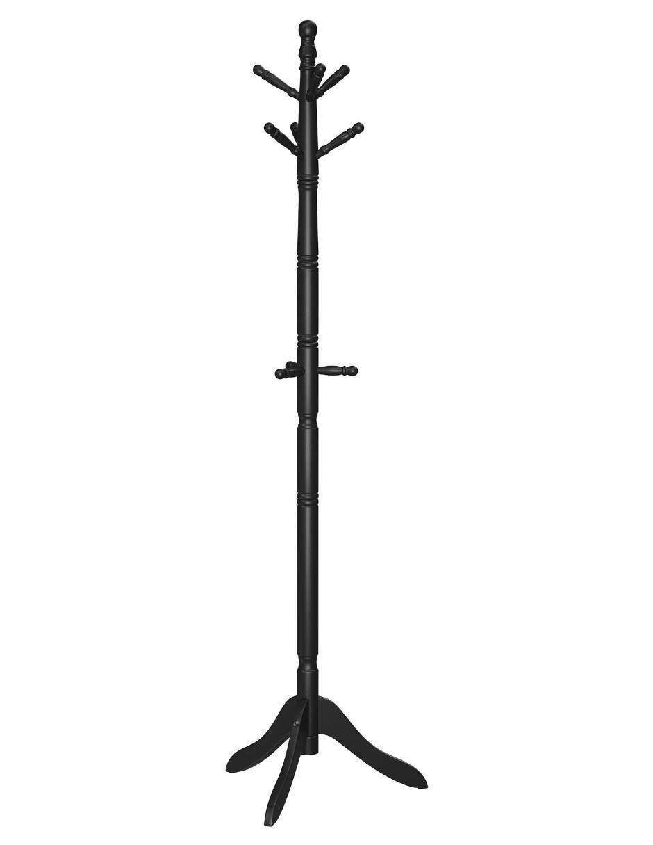 Perchero de piso Songmics Home Adair de madera 10 ganchos
