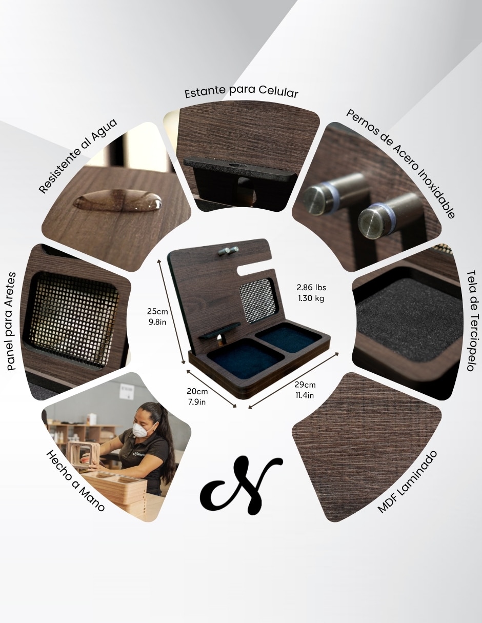Organizador de accesorios 9