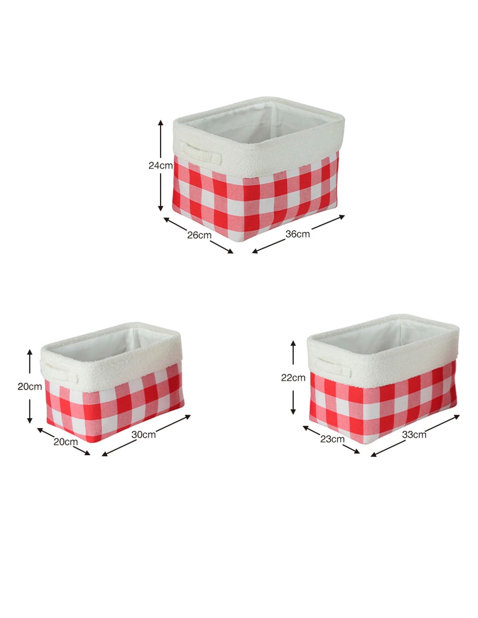 Set cesto almacenamiento 7