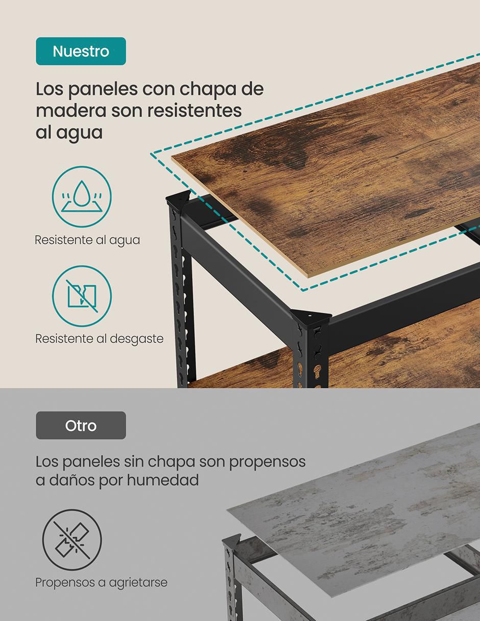 Estante de MDF Cozory MGLR450B11 2