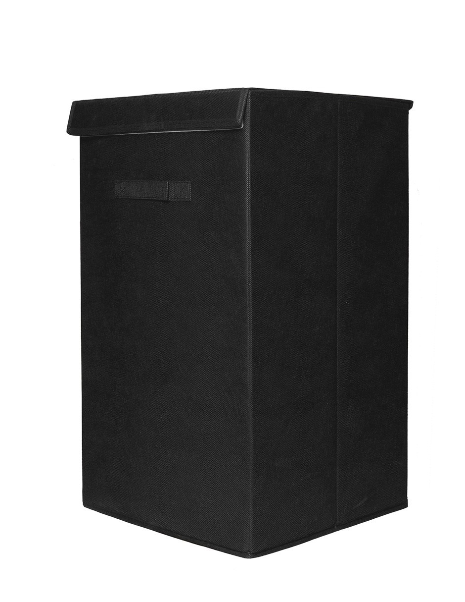 CESTO ROPA SQUARE 012, UNITALLA, NEGRO