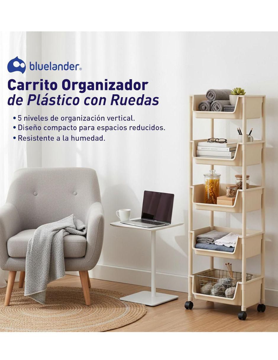 Carrito organizador armable 3