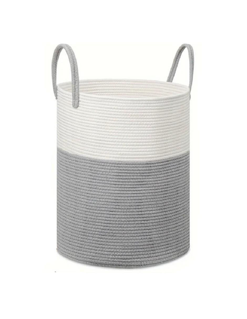 Cesto multiusos de cuerda algodón 1