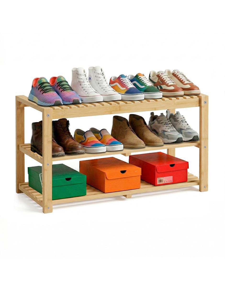 Zapatera armable multiusos para 10 pares de zapatos Zapatera armable multiusos para 10 pares de zapatos