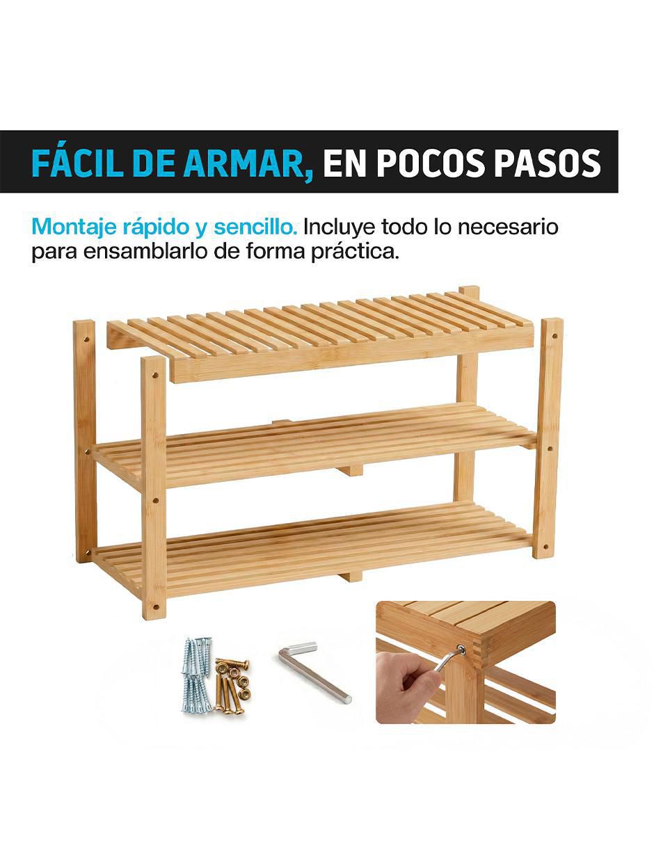 Zapatera armable multiusos para 10 pares de zapatos