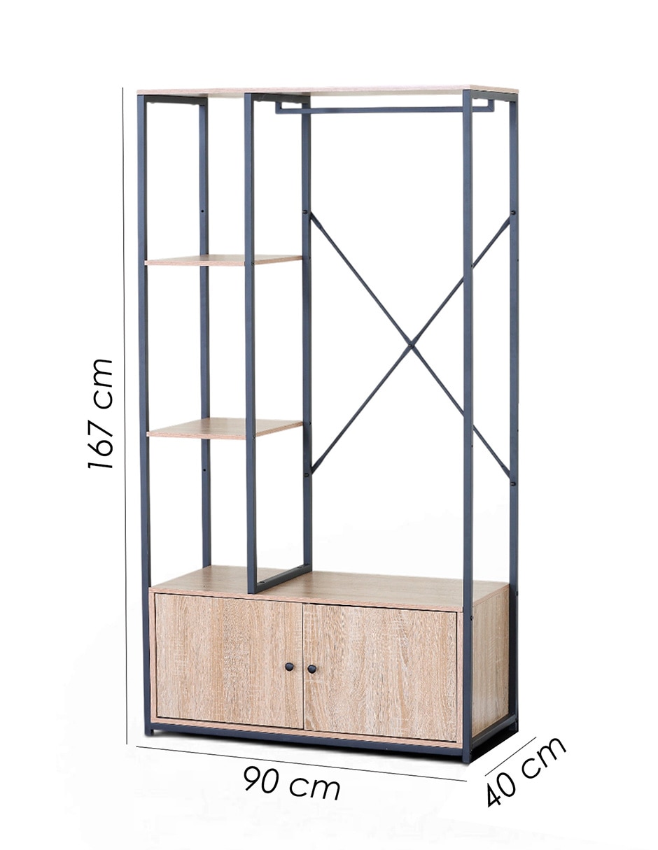Perchero de piso de MDF 8