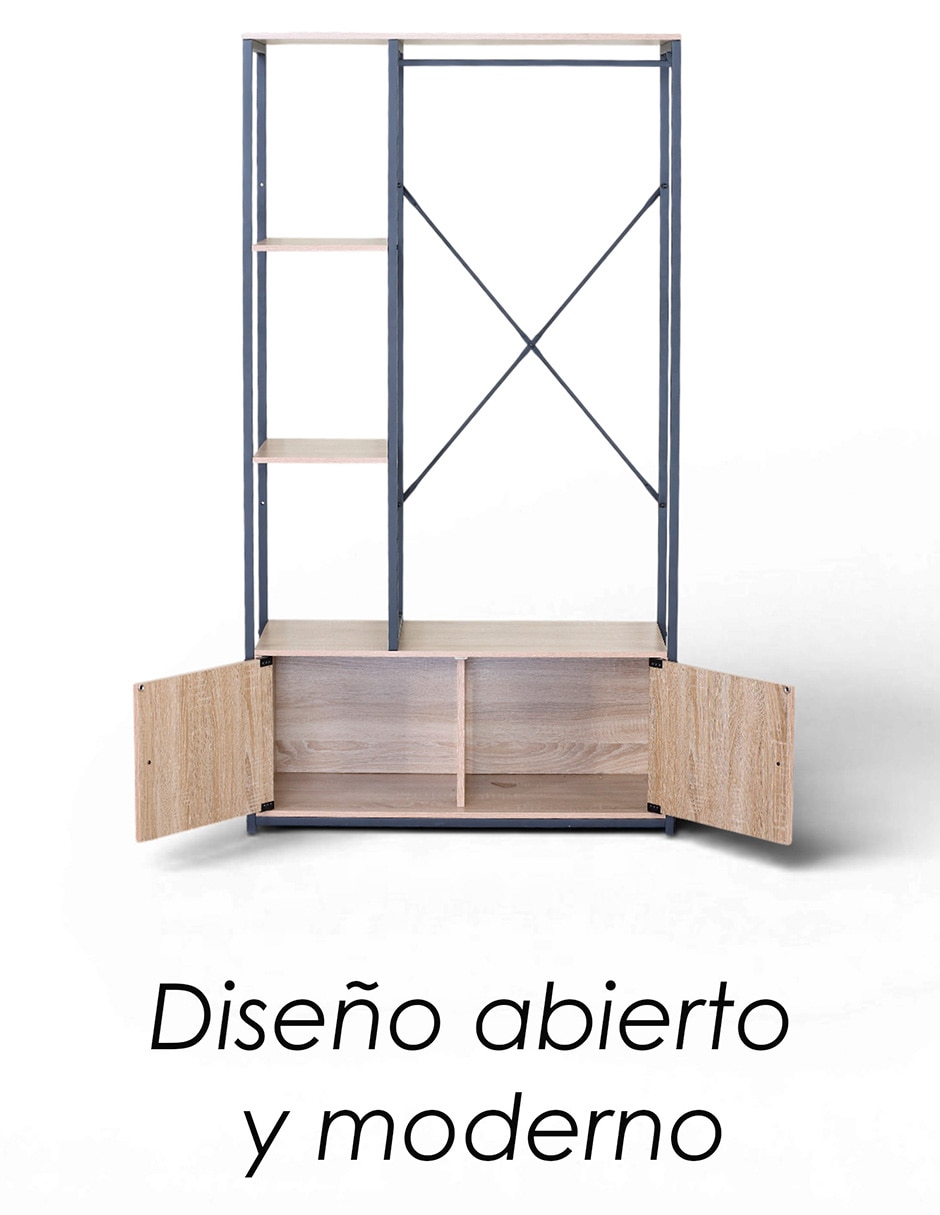 Perchero de piso de MDF 6