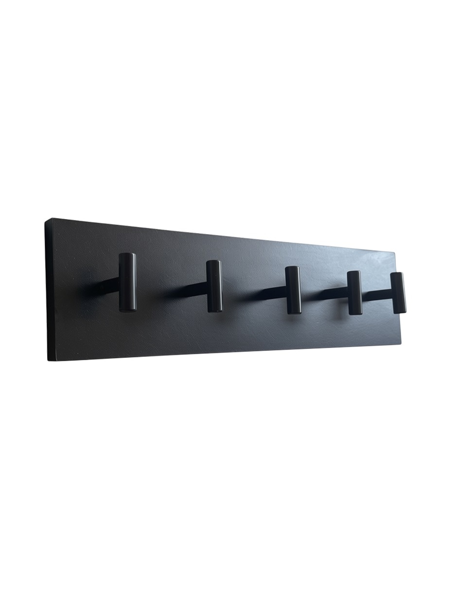 Perchero de pared 5 ganchos 3