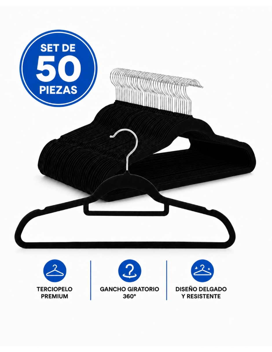 Set gancho de terciopelo 50 piezas 9