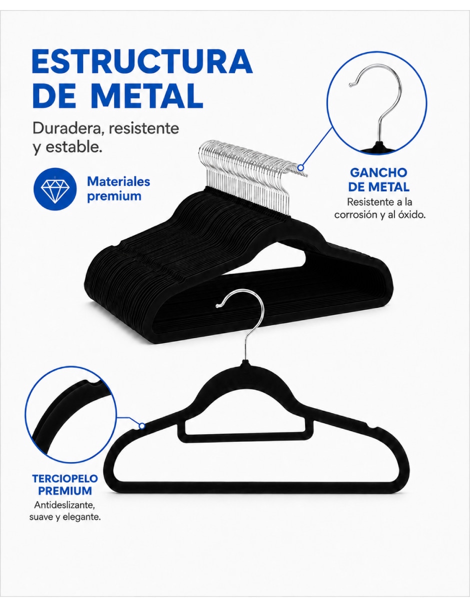 Set gancho de terciopelo 50 piezas 3