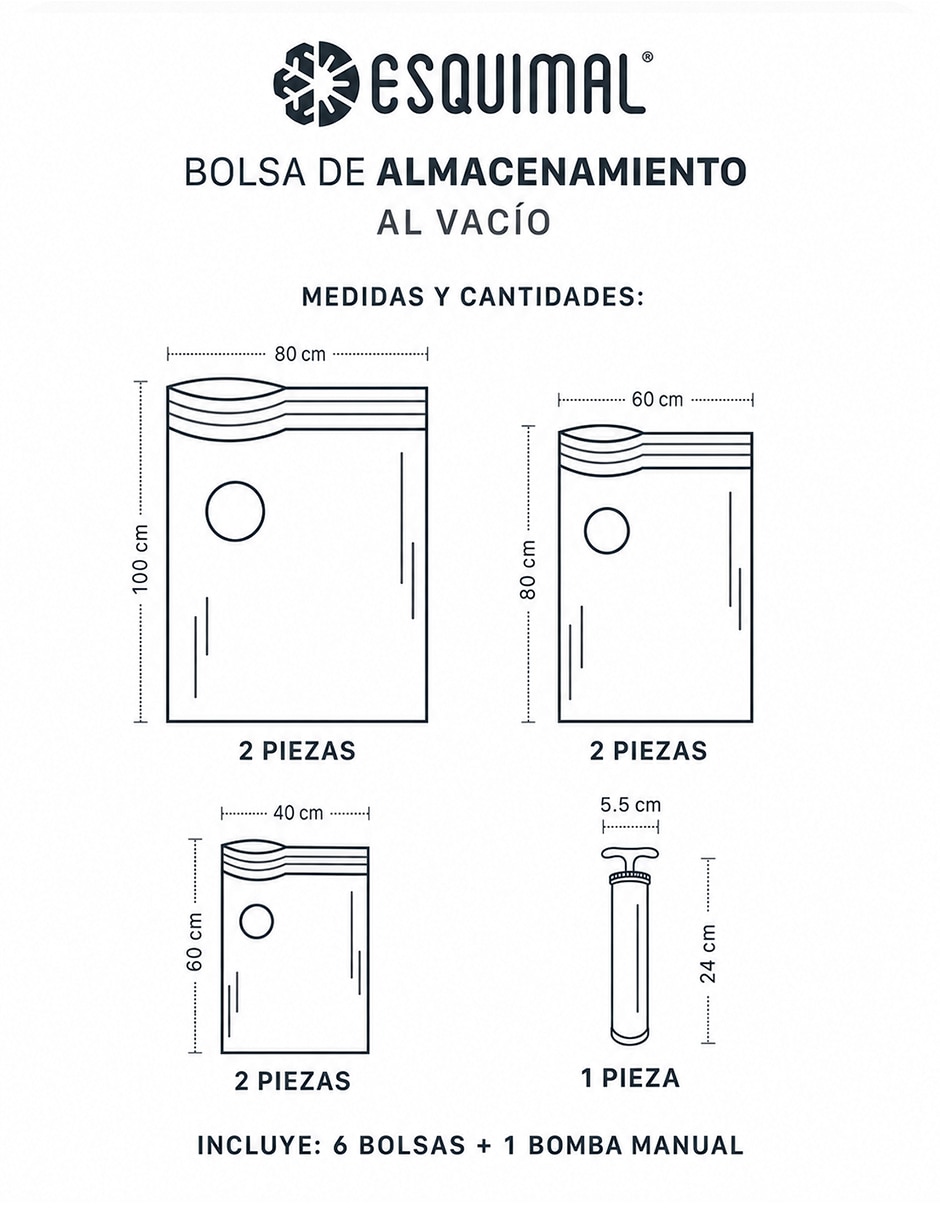 Bolsa al vacío 8
