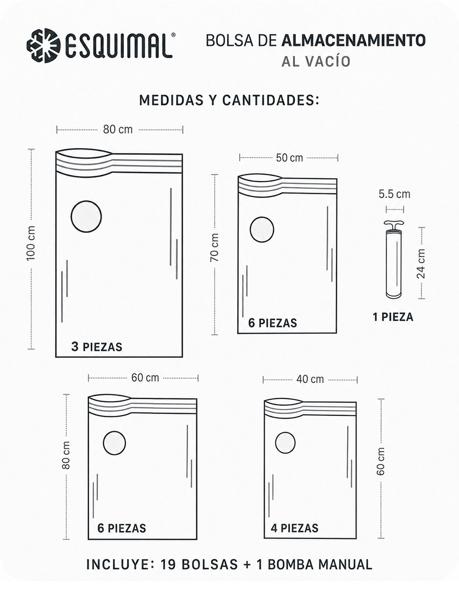 Bolsa al vacío 13