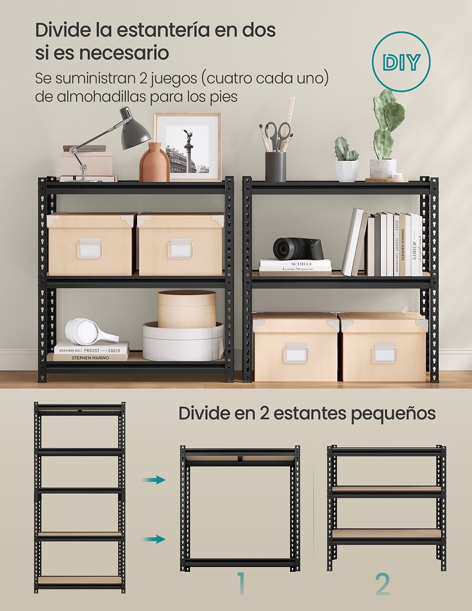 Estante de MDF Colter MGLR450B02 2